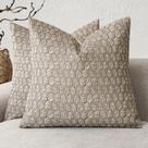 Capas de almofada Findtower Vintage Floral Print 50x50cm