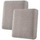 Capas de almofada H.VERSAILTEX Super Stretch Sofa Taupe (2P)
