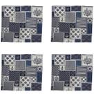 Capas de Almofada Impermeáveis Aquablock Kit com 4 Unidades 45x45