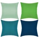 Capas de almofada impermeáveis de 45 x 45 cm (pacote com 4)