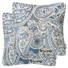 Capas de almofada Mika Home Paisley Pattern 45x45cm, pacote com 2 Capas de almofada Mika Home Paisley Pattern 45x45cm, pacote com 2