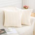 Capas de almofada Pallene Faux Fur Plush 45x45cm, conjunto de 2
