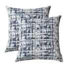 Capas de almofada ROMANDECO Jacquard para sofá, 45 x 45 cm, azul marinho Capas de almofada ROMANDECO Jacquard para sofá, 45 x 45 cm, azul marinho