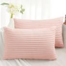 Capas de almofada Simmore Decorative Fall 30x50cm rosa