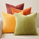 Capas de almofada Topfinel Fall Burnt Orange 40x40cm, conjunto de 4