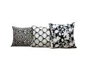 Capas de Almofadas 45 x 45 Estampadas Conjunto 3 Peças - Nallu Decor