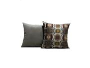 Capas de Almofadas 55x55 Tecido Veludo Estampado Conjunto 2 Peças - Nallu Decor