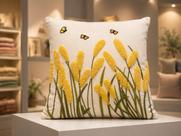 Capas de Almofadas Bordadas Decorativas Luxo 45x45