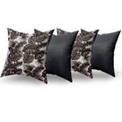 Capas de Almofadas Decorativas 4 Unidades Com Ziper