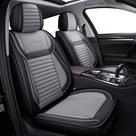 Capas de assento de carro LINGVIDO, couro impermeável para carro, SUV e caminhão
