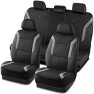 Capas de Assento de Carro Skechers - Memory Foam, Air Cool Mesh, Cinza