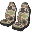 Capas de assento de carro TOADDMOS Duck Camo, 2 unidades para a maioria dos carros