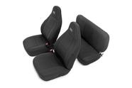 Capas de assento em neoprene Rough Country para Jeep Wrangler TJ