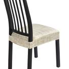 Capas de assento para cadeiras de jantar SearChi Stretch, conjunto de 4 bege