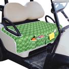 Capas de assento para carrinho de golfe, toalha universal PGmoon com bolsos