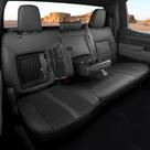 Capas de banco de couro RIDEPOSH para Chevy Silverado Crew Cab