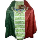 Capas de barbeiro CapeshionPro impermeáveis para homens - bandeira do México Capas de barbeiro CapeshionPro impermeáveis para homens - bandeira do México
