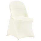 Capas de cadeira VEVOR Stretch Spandex Folding (30 unidades em marfim)