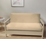 Capas de futon LANE LINEN, tamanho completo, 100% algodão, pérola, marfim