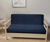 Capas de Futon LANE LINEN - Tamanho Queen, 100% Algodão, Azul Escuro