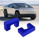 Capas de gancho de reboque Klutchtech para Tesla Cybertruck 2024-2025 azuis