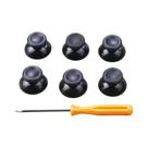Capas De Joystick Analógico 3D Preto E Cinza Para Controle Xbox 360, 7 Peças/Conjunto, Peças De