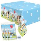 Capas de mesa exclusivas Bluey Birthday Party Plastic (pacote 3)