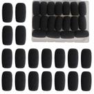 Capas de microfone de espuma AKSONMN, pacote com 18 unidades, para microfone de lapela sem fio