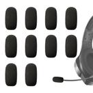 Capas de microfone de espuma AKSONMN para microfones sem fio Lavalier, pacote com 10