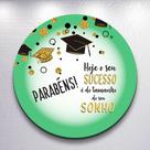 Capas De Painel Redondo Para Festa Tamanhos Grande E Mini Decoração Completa Formatura