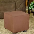 Capas De Puff Quadrado 35 cm x 35 cm Malha Com Elástico Oferta Linda
