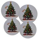 Capas de queimador Ritadeshop para fogão elétrico Green Christmas