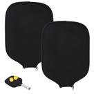 Capas de remo Pickleball KINBOM Neoprene 22 x 31 cm, 2 peças pretas