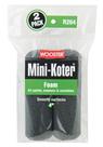 Capas de rolo de pintura Wooster Mini-Koter Foam 4", pacote com 2