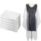 Capas de salão descartáveis Salon Supply Co., pacote com 100, impermeáveis Capas de salão descartáveis Salon Supply Co., pacote com 100, impermeáveis