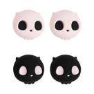 Capas De Silicone Macias E Fofas Para Joysticks E Grips De Polegar Para Proteção De Controles