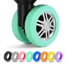 Capas de Silicone para Rodas de Mala Dupla Spinner Pacote com 8 Unidades Weswose