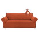 Capas de sofá Asnomy Stretch Sofa Slipcovers Sofá com 3 almofadas
