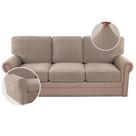 Capas de sofá H.VERSAILTEX Stretch Couch Sand 3 assentos 3 costas