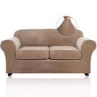 Capas de sofá PrinceDeco for Love Seat de até 183 cm de largura
