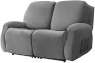 Capas de sofá reclináveis YXZN Velvet Stretch 4/6/8 peças