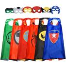 Capas de super-heróis Roko Toys para crianças de 3 a 10 anos (6 unidades)