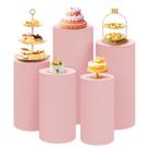 Capas de suporte de pedestal cilíndrico SaitiMade, conjunto de 5 rosas