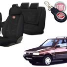 Capas de Tecido Elegantes Elba '86/'96 + Volante + Chaveiro