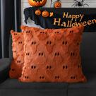 Capas de travesseiro 4TH Emotion Halloween Ghost 40x40cm Rust Red