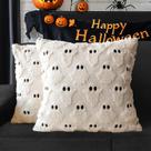 Capas de travesseiro 4TH Emotion Halloween Ghost 50x50cm, conjunto de 2