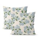 Capas de travesseiro DAFENA Spring 50x50cm 2 peças de hortênsia azul marinho