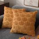 Capas de travesseiro DFXSZ Fall 45x45cm Laranja Claro, conjunto de 2 PTK02D18 Capas de travesseiro DFXSZ Fall 45x45cm Laranja Claro, conjunto de 2 PTK02D18