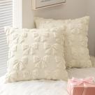 Capas de travesseiro MIULEE Cream White Christmas Coquette 50x50cm