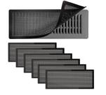 Capas de ventilação magnética Xiesaip 6 peças de malha preta de 18 x 28 cm Capas de ventilação magnética Xiesaip 6 peças de malha preta de 18 x 28 cm